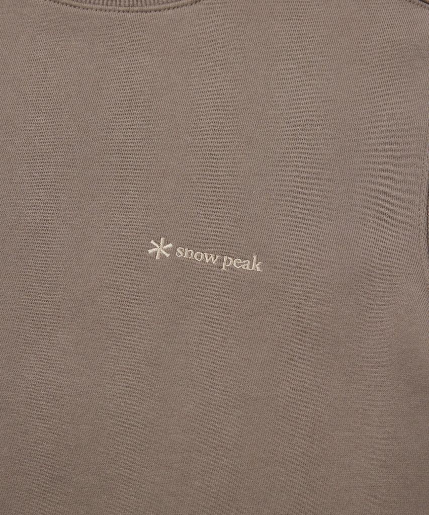 SNOWPEAK APPAREL Land Women'S Sweatshirt (S24Fwfht61) Cocoa