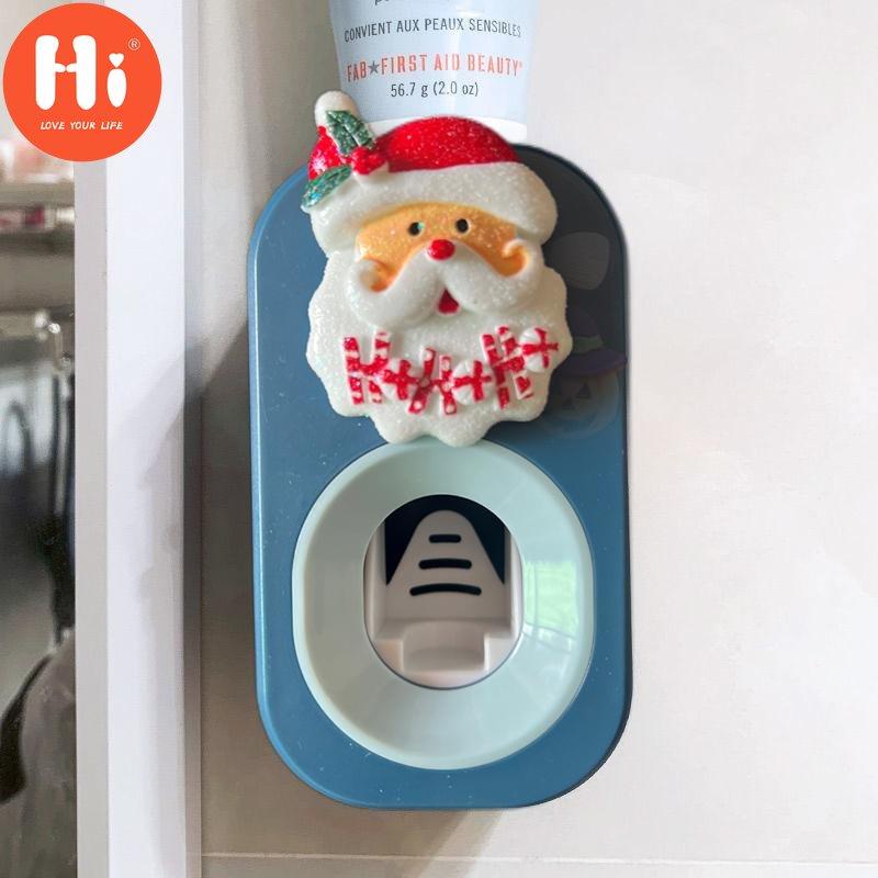 Автоматический дозатор зубной пасты с героями мультфильмов, милые соковыжималки, набор аксессуаров для ванной комнаты, держатель для зубных щеток, товары для ванной комнаты