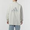 adidas Алфавитный логотип с принтом Спортивная беговая фитнес-тренировка Повседневная футболка с длинными рукавами Топы унисекс Серый IX1971