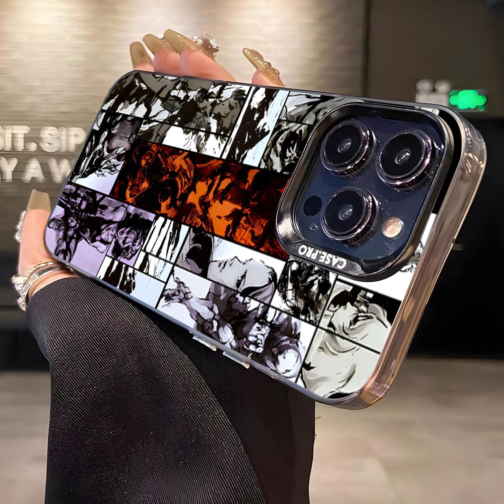 M-Металлическая G-Шестеренчатая Прочная Чехол-Крышка Для IPhone 17 Pro Max 16 15 14 13 11 12 Mini Xs Xr 8 Plus Se Цвет Серебристый