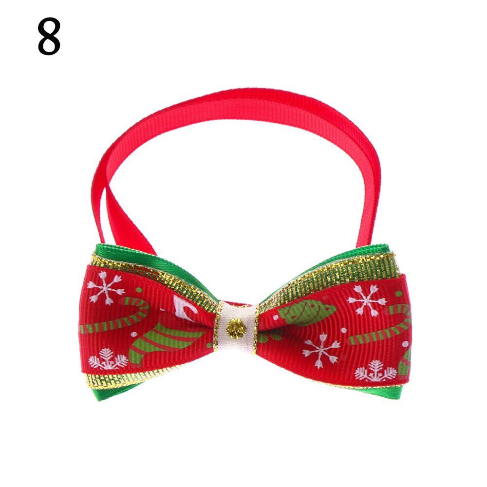 Cute Adjustable Grooming Cat Choker Pet Christmas Necktie Bowknot Collar Dog Bow Tie
