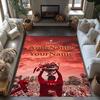 Liverpool Customize Your Name Floor Rug Office Rug Design for Bedrooms Hallway Living Rooms Balcony Antislip Carpet Anime Office Decor