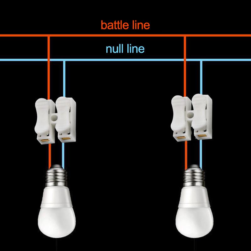 10 шт. Ch2 быстроразъемные замковые соединители для электрических кабелей
