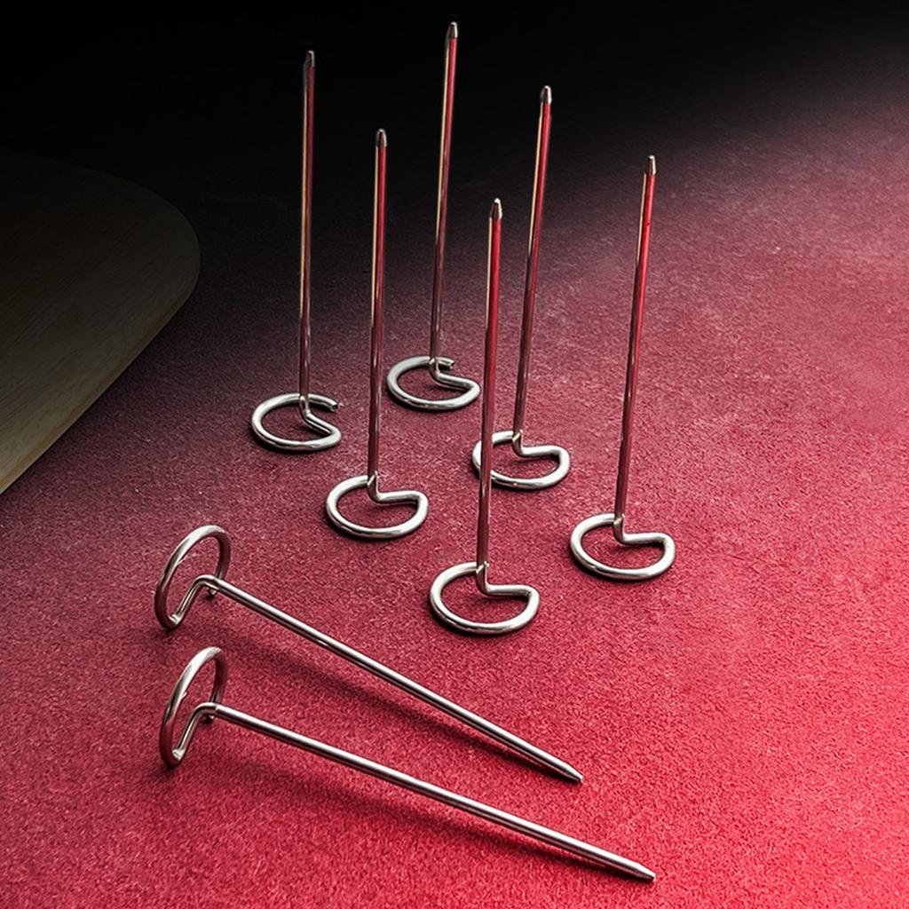 Набор из 30 шампуров для барбекю из нержавеющей стали, термостойкий многофункциональный инструмент для гриля для использования в духовке и аэрофритюрнице