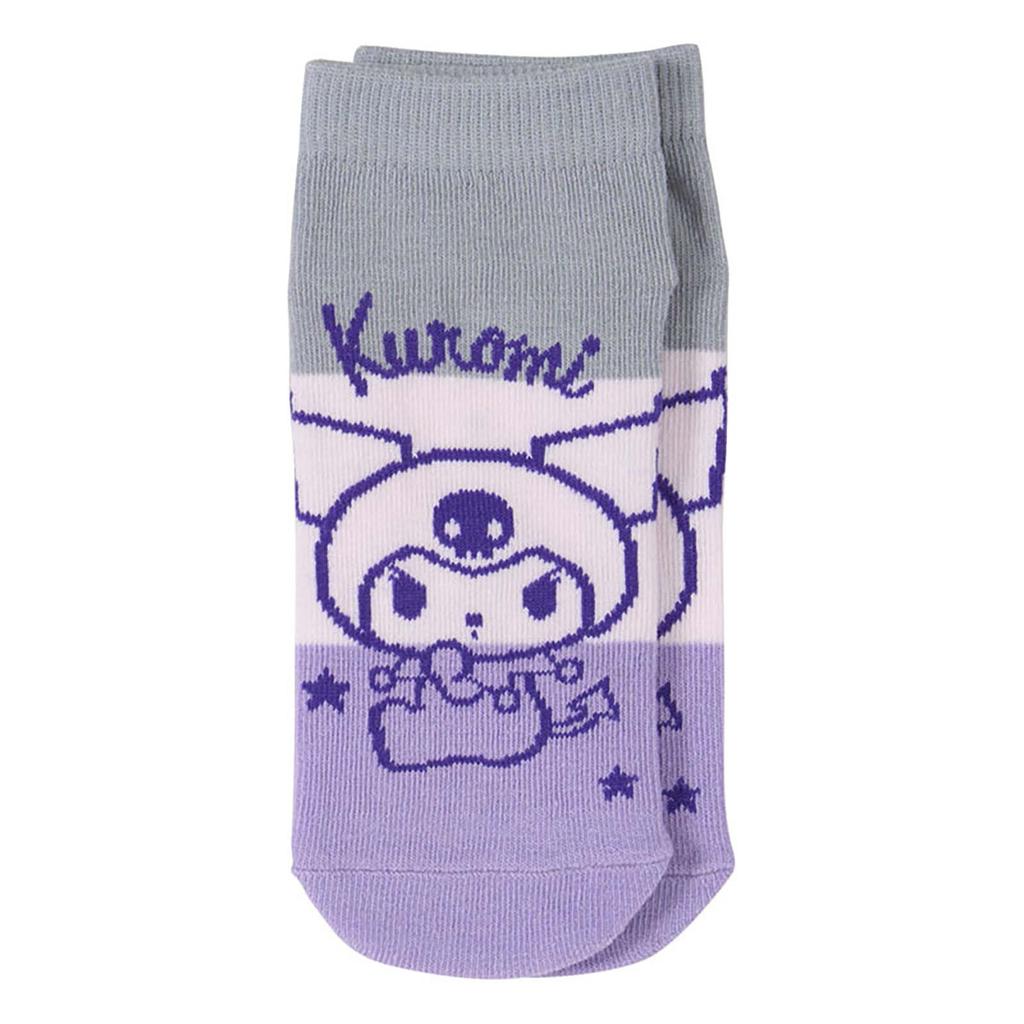 Носки-кеды Sanrio для детей 689670 Набор из 3 пар, Куроми, 16-18 см,
