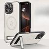 Подходит для iPhone16E Чехол для мобильного телефона с кожаным узором и магнитной фиксацией Apple 15PRO Складная подставка 14 Противоударный защитный чехол
