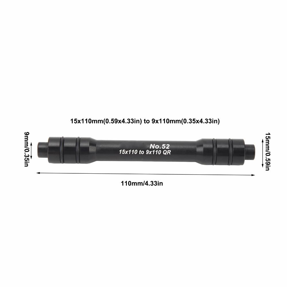 Aluminum Alloy Quick Release Skewer 12x100 to 9x100QR Fork Mount Adapter  Bike Maintenance