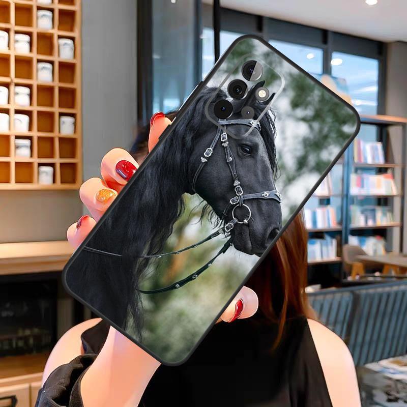 Чехол с лошадью для Samsung Galaxy A14 A34 A54 A13 A33 A53 A73 A52S A51 A71 A12 A22 A32 A42 A52