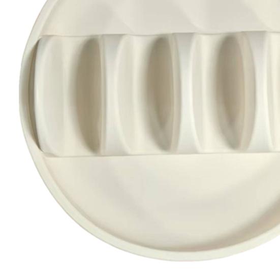 Silicone Taco Holder Plates Large Capacity Taco Rack with Dividers BPA-Free Non-Slip Tortilla Plate Stands Taco Serving Tray