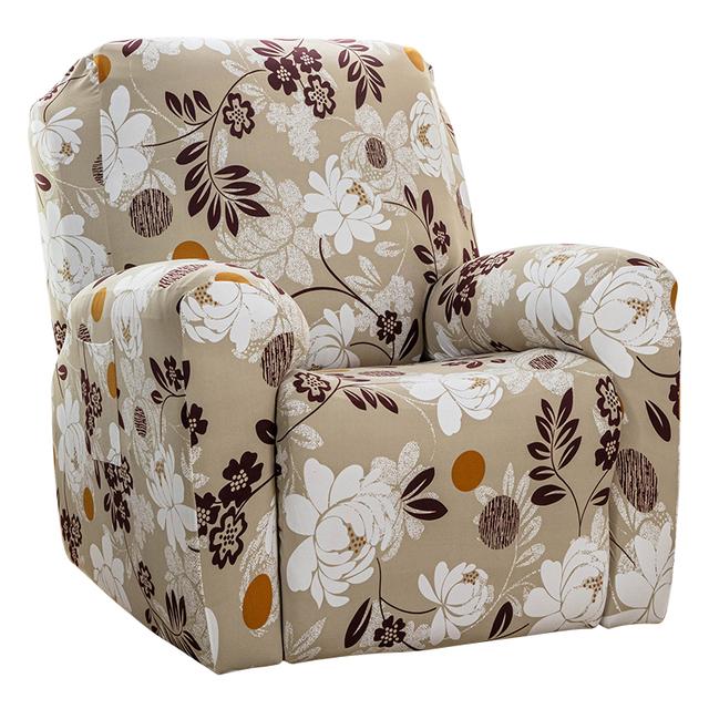 New Printed Recliner Sofa Cover Recliner Slipcover For Living Room Reclining Chair Cover Protection Lazy Boy Armchair Cover