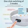 Электрический массажер для глаз Горячий компресс Вибрационный массаж Bluetooth Музыка Снятие стресса Усталость Расслабление Уход за глазами Ритмичный массажер для глаз