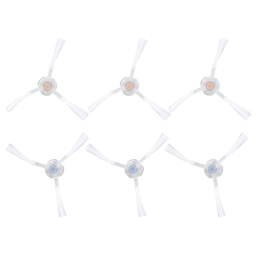 6 шт. сменная боковая щетка для пылесоса, подметальная машина, боковая щетка, аксессуары для NARWAL J1