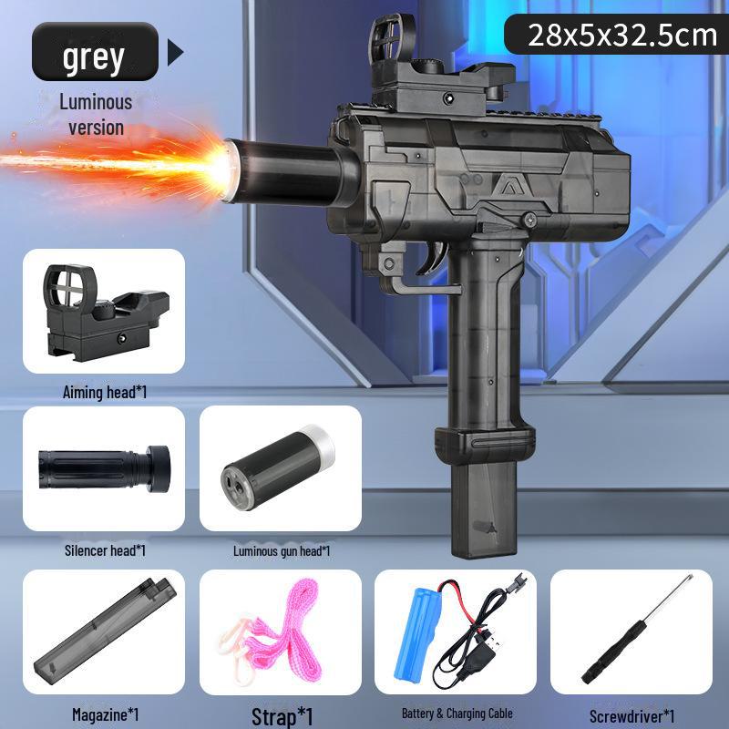 Водяной пистолет Uzi Electric Burst для детей – игрушка большой емкости для водных боев