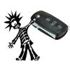 Electroch Electric Electric Shock Dummy Car Key