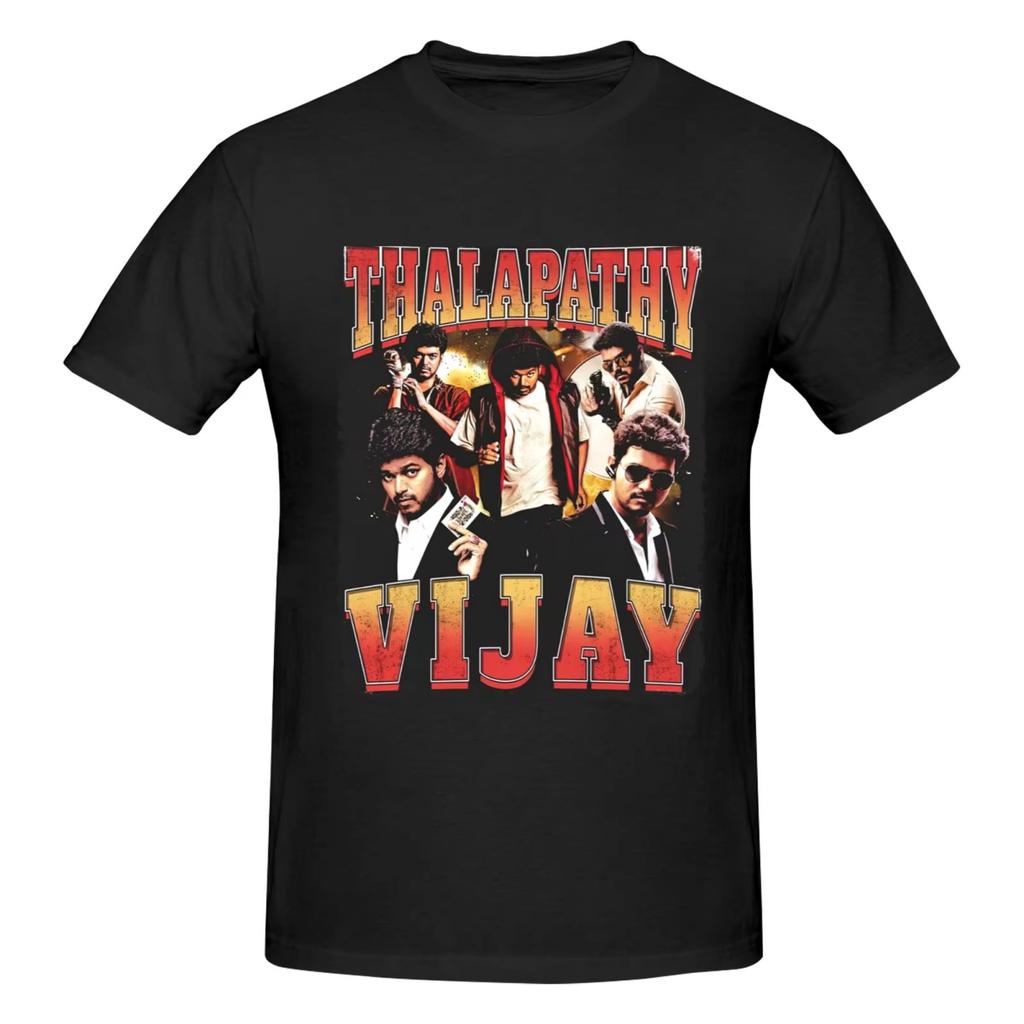 Halapathy Vijay Collage Casual Cotton Tshirt Men s Cotton Tshirtwomens Tshirt  Cool Street Comfortable Tshirts 2026 New