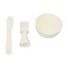 3 шт. DIY набор мисок для маски для лица, лопатка, мерная ложка, набор мисок для смешивания маски для лица для домашнего использования