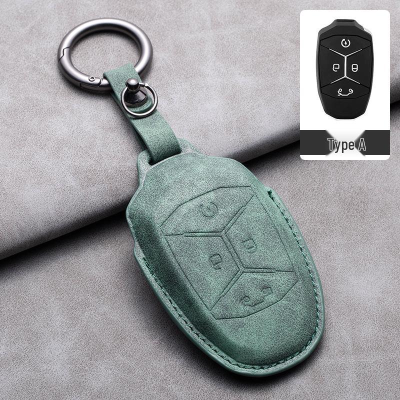 Модифицированный чехол-брелок для ключей Lynk & Co 03 с пряжкой - Металлический корпус-обложка для моделей 01/05