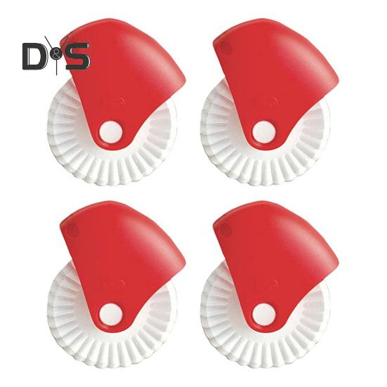 Pastry Wheel Decorator And Cutter Pie Crust Wheel Plastic Pie Decoration Cutter Lattice Cutting Tool Kitchen Gadget