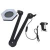 Rotatable LED Magnifying Lamp Adjustable 3 Modes Clip On Magnifying Desk Lamp with Cover