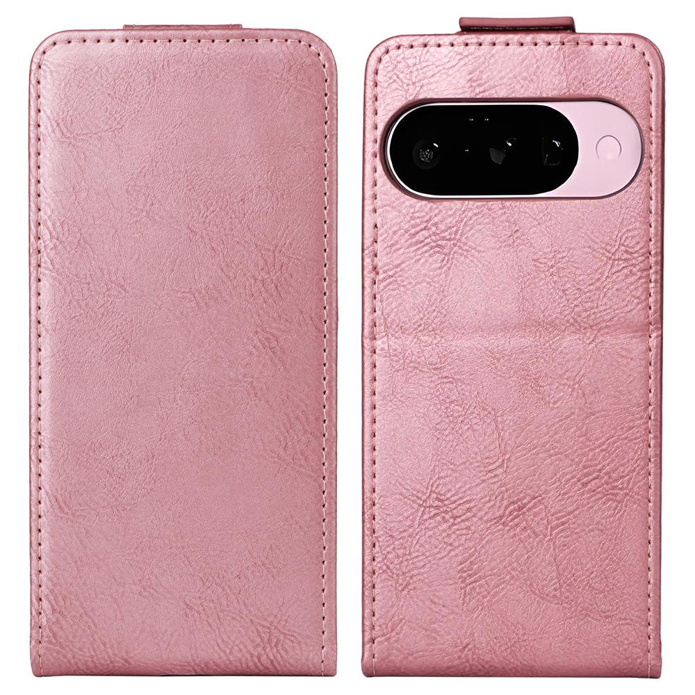 For Google Pixel 10 Pro/Pixel 10 Stand Case Magnetic Clasp Vertical Flip Leather Phone Cover with Card Holder