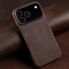 Чехол Crazy Horse для IPhone 17 16 15 14 13 Pro Max 17Pro Air Роскошная Коровья Кожа Защита Выступающей Камеры Противоударный