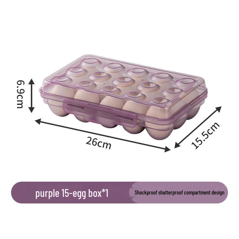 Противоударный уличный контейнер для хранения яиц - Пищевой, Небьющийся с увеличенной высотой