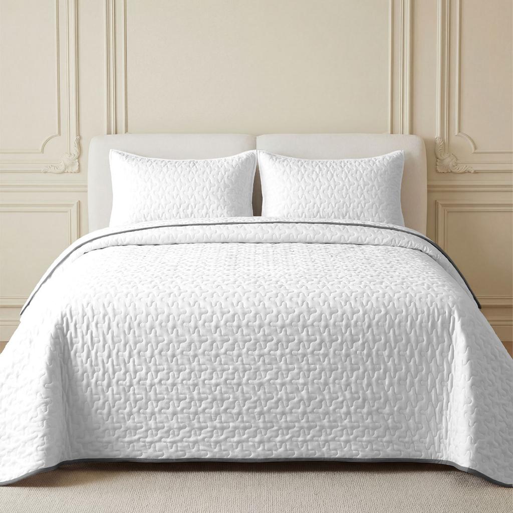 Pure Color Free Needle Grinding Hair Clip Cotton Bed Cover Thin Blanket Pillow Cover
