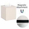 Light Luxury Square Tissue Holder Magnetic Bottom Decorative Napkin Holder Tissue Box  Living Room