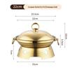Коммерческий горячий горшок для алкоголя из нержавеющей стали 304