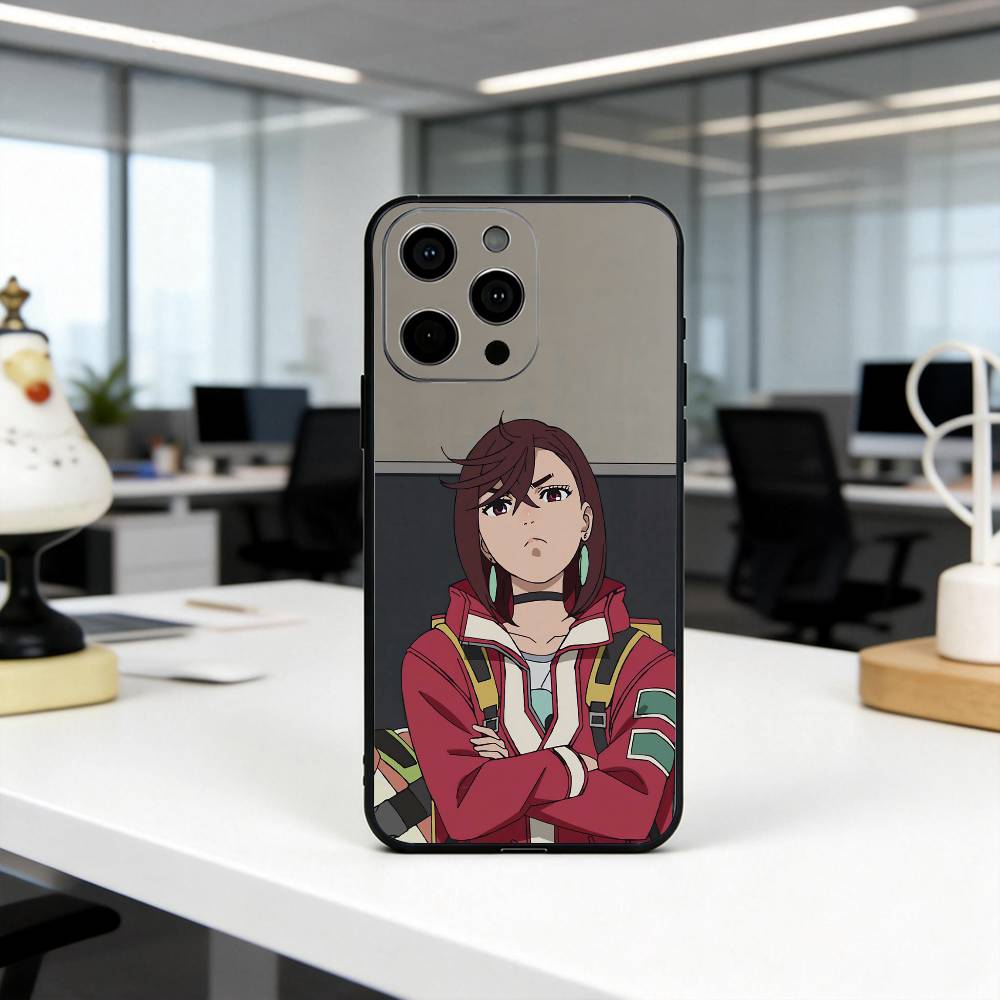 D-Dandadan M-Momoi Ayase Ken T-Takakura Чехол для телефона для iPhone 17, 16,15,14,13,12,11 Plus,Pro Max, Другие Мягкий Черный Чехол
