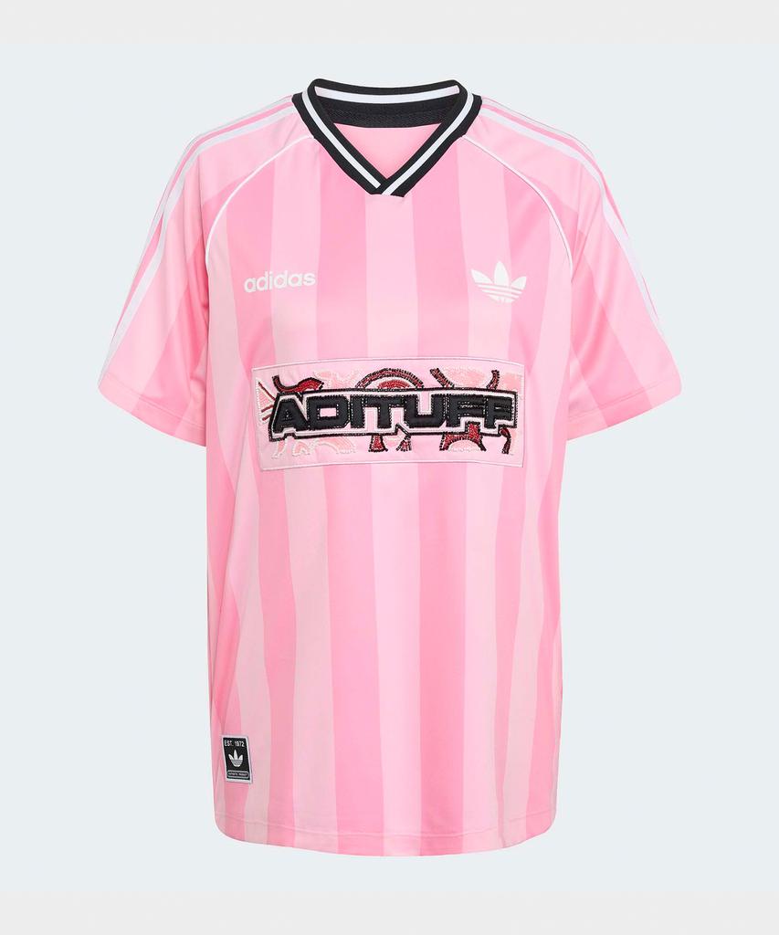 Футбольная футболка Adidas с бусинами - Розовый / Kd2272
