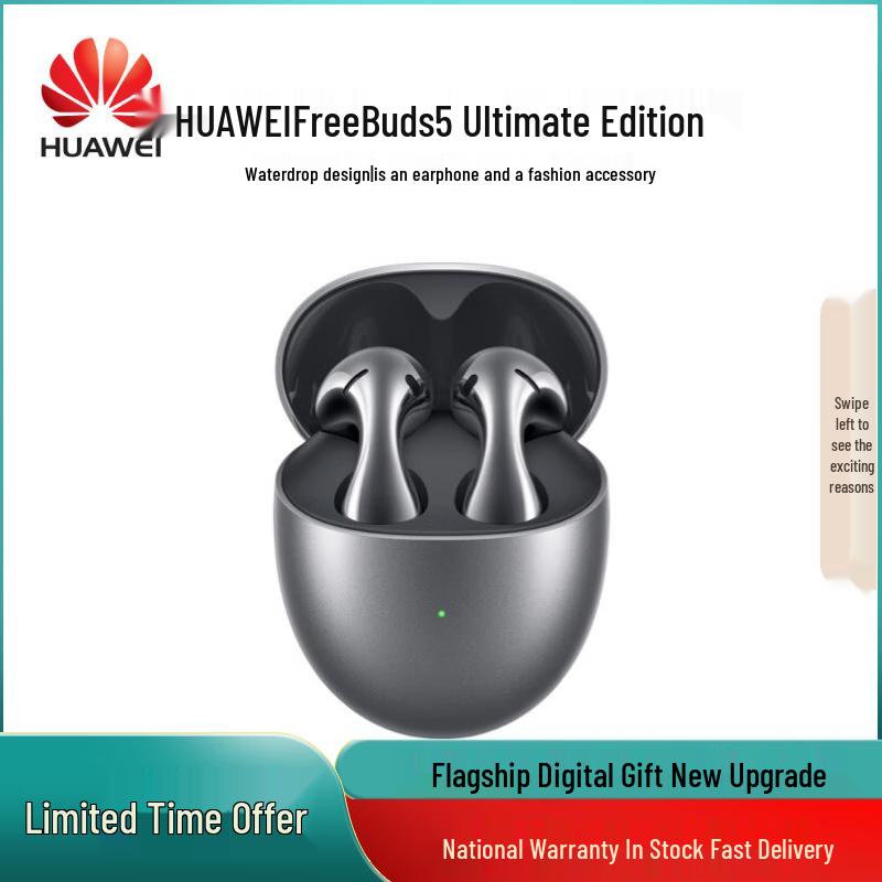 Huawei FreeBuds 5 Ultimate Edition Semi-in-Ear Noise Cancelling Bluetooth Earbuds