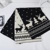 Scarf women's winter versatile warm couple student neck protection imitation cashmere knitted wool girls scarf senior sense men