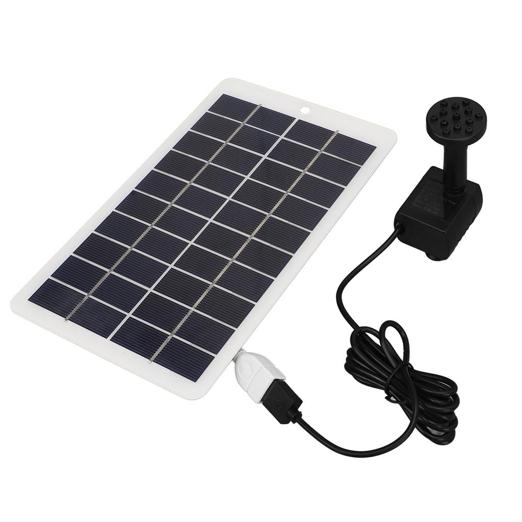 Профессиональный высокоэффективный солнечный насос для фонтана, работающий на солнечной энергии, для улицы, сада, патио