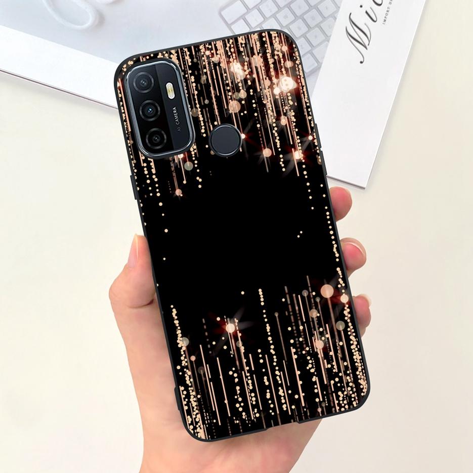 For Oppo A53 A53s Case Cute Fashion Cartoon Painted Cover Soft TPU Phone Case For Oppo A53s A 53 s OppoA53 s Fundas Coque Bumper