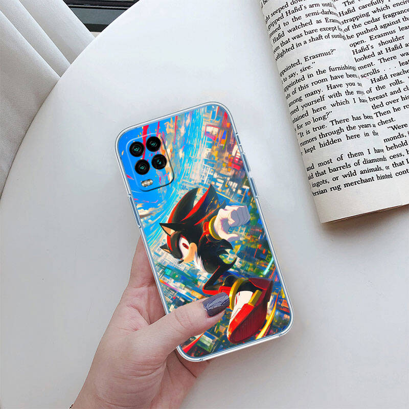 MH138 Sonics Phone Case for Motorola G34 G32 G31 G14 G15 G84 G62 E32 G24 G72 G71 G73 G85 G200 G60 G52 G51 G50 G42 G41 G32 G30