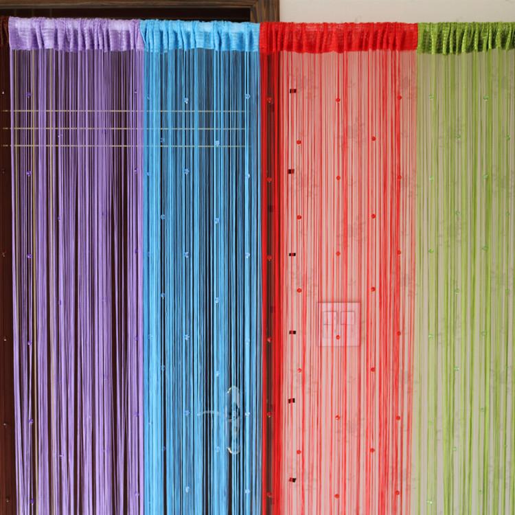 Шторы-нити, блестящие шторы с бахромой для окна 39 X 79 дюймов, разделительная полоса для двери, кисточка для свадьбы, гостиной, ванной, кофейни(шампанское)