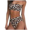 Women's Printing Padded Push Up 2 Piece Bikini Hollow Out Swimsuits Beachweart