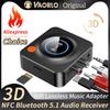 VAORLO New 3D Stereo Music Wireless Bluetooth 5.1 Audio Receiver NFC 3.5MM AUX RCA R/L TF Adapter Dongle For Car Kit Speakers