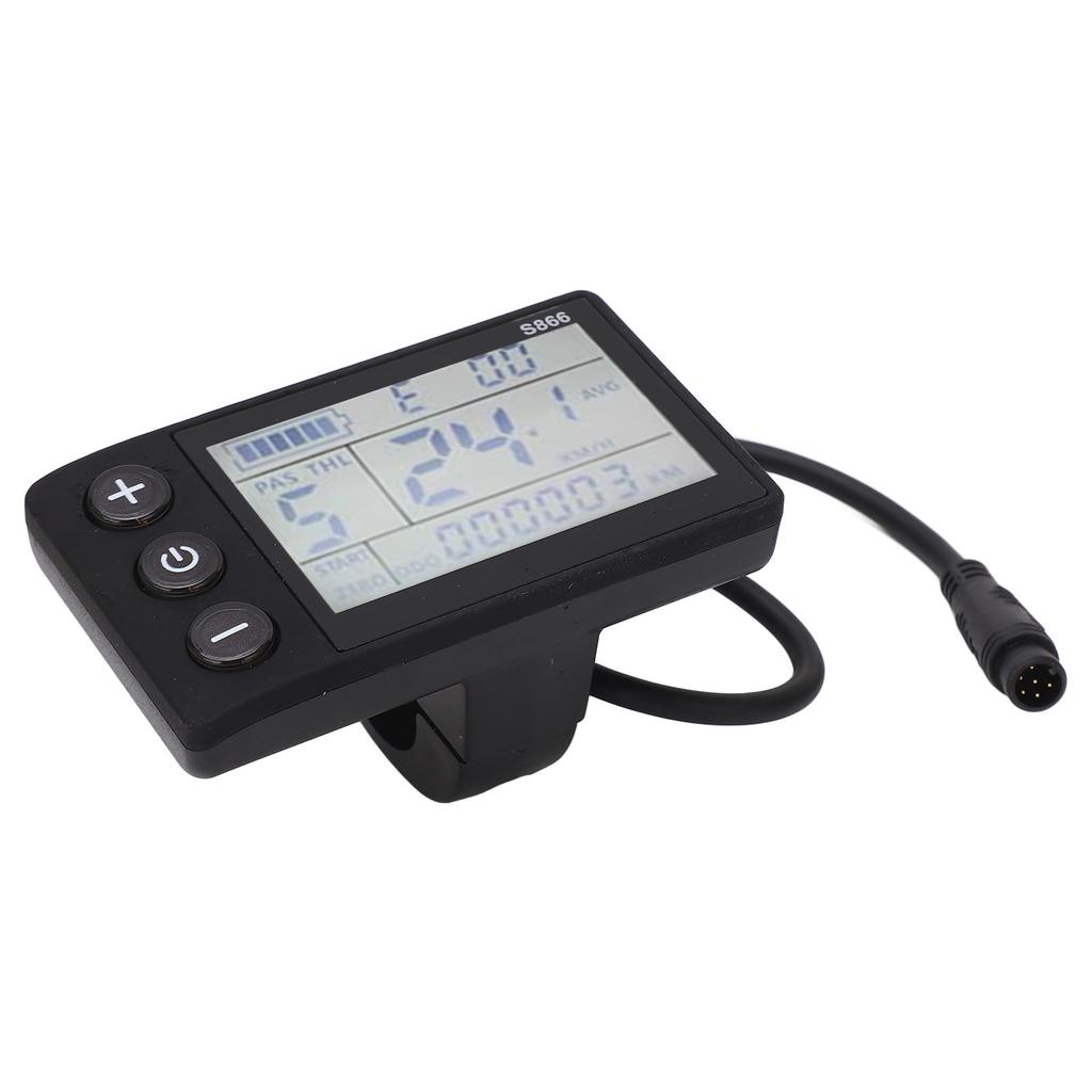 ЖК-дисплей для электроскутера с водонепроницаемым разъемом 6P ЖК-дисплей для горного велосипеда