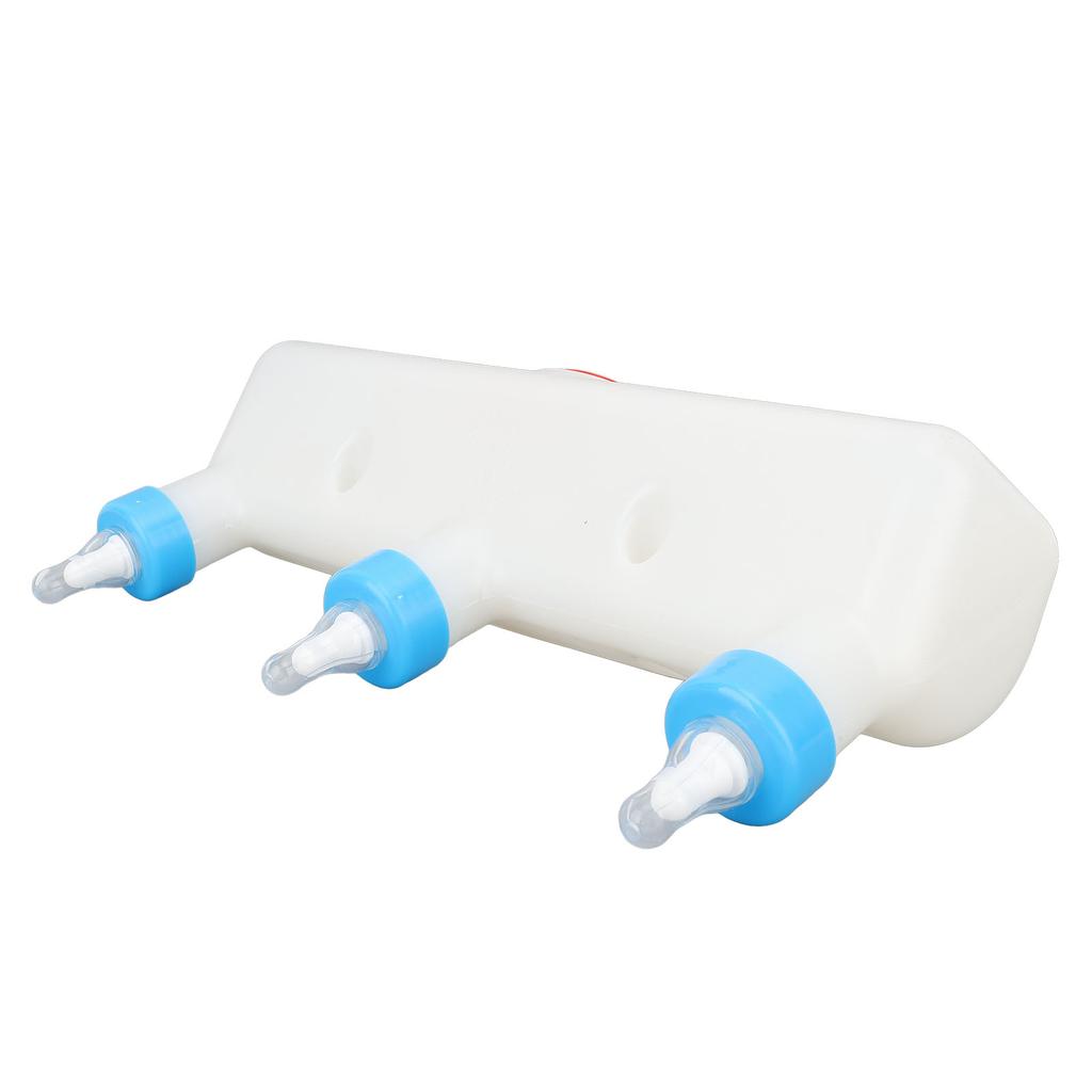 Кормушка для ягненка с 3 сосками 3 л пластиковая силиконовая соска для кормления скота молоком инструмент для поросят щенков Гоа