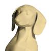 3D-печатная фигурка таксы Yousheng, Современная мини-скульптура в форме собаки, Животное для раскрашивания своими руками, Настольное украшение, Подарок для любителей собак