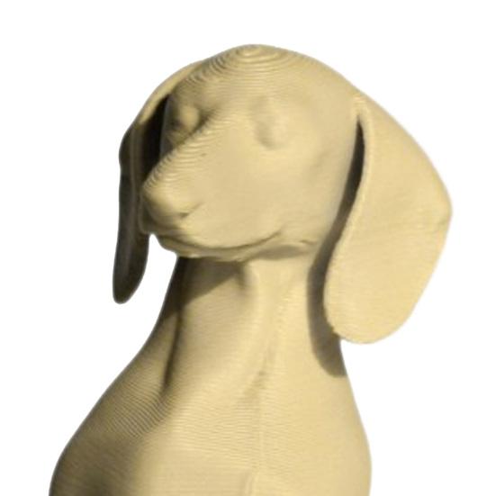 3D-печатная фигурка таксы Yousheng, Современная мини-скульптура в форме собаки, Животное для раскрашивания своими руками, Настольное украшение, Подарок для любителей собак