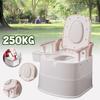 Портативное сиденье для унитаза, съемный туалет для беременной женщины, домашняя ванная комната, горшок, комод, уличный туалет для кемпинга, табурет, бочка