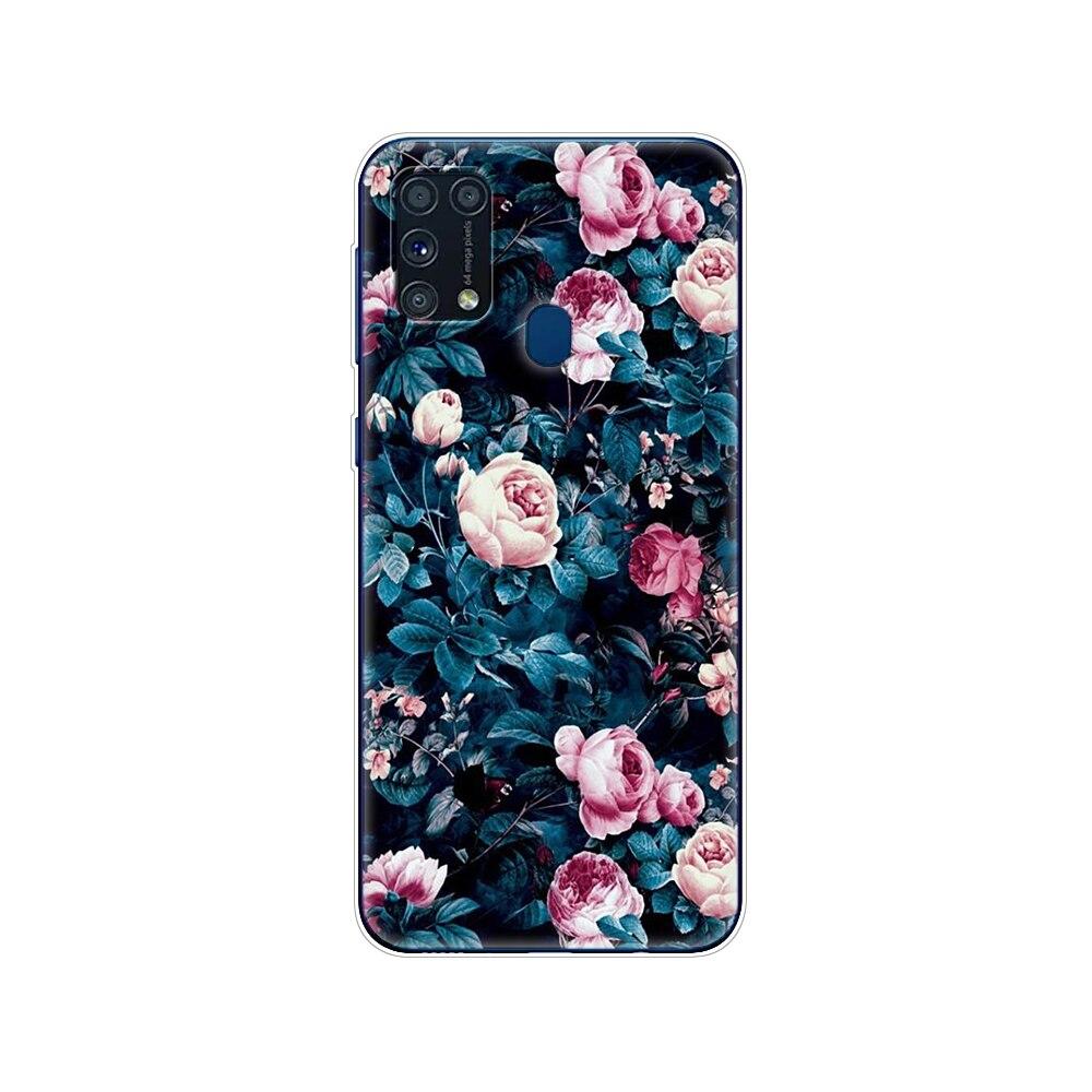 For Samsung M31 Case 6.4" Silicon Soft Tpu Cover For Samsung Galaxy M31 M 31 SM-M315FZBVSER M315 Phone Back Protective Shell