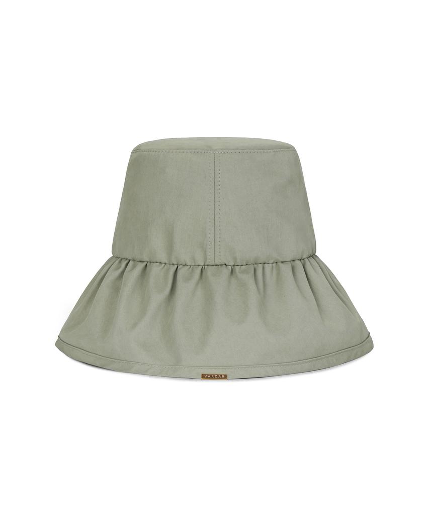 Шляпа-ведро с жатой тульей и металлической отделкой Khaki