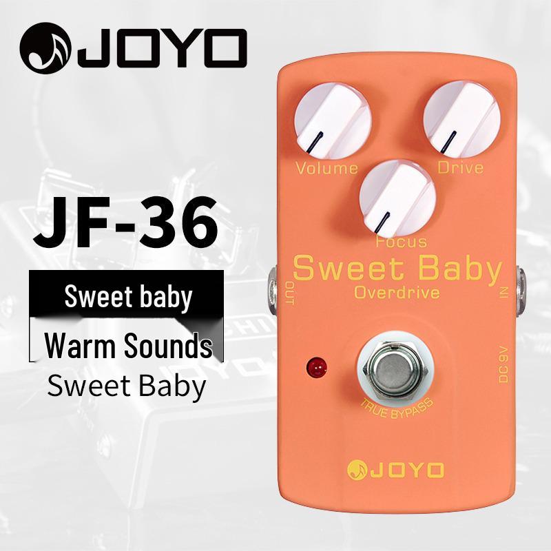 JOYO JF Series Overdrive & Distortion Analog/Digital Delay Effects Pedal