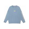Vans FW22 Logo Print Checkerboard Detail Crewneck Long Sleeve Sweatshirt Unisex Sweatshirt Blue VN0002BYBD2