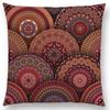 Бохо Красочный Абстрактный Этнический Цветочный Наволочка Мандалы Принты Винтажный Пэчворк Ретро Геометрический Чехол для Подушки