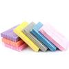 10-100PCS Double-sided Mini Nail File Blocks Colorful Sponge Nail Polish Sanding Buffer Strips Polishing Manicure Nail Art Tools